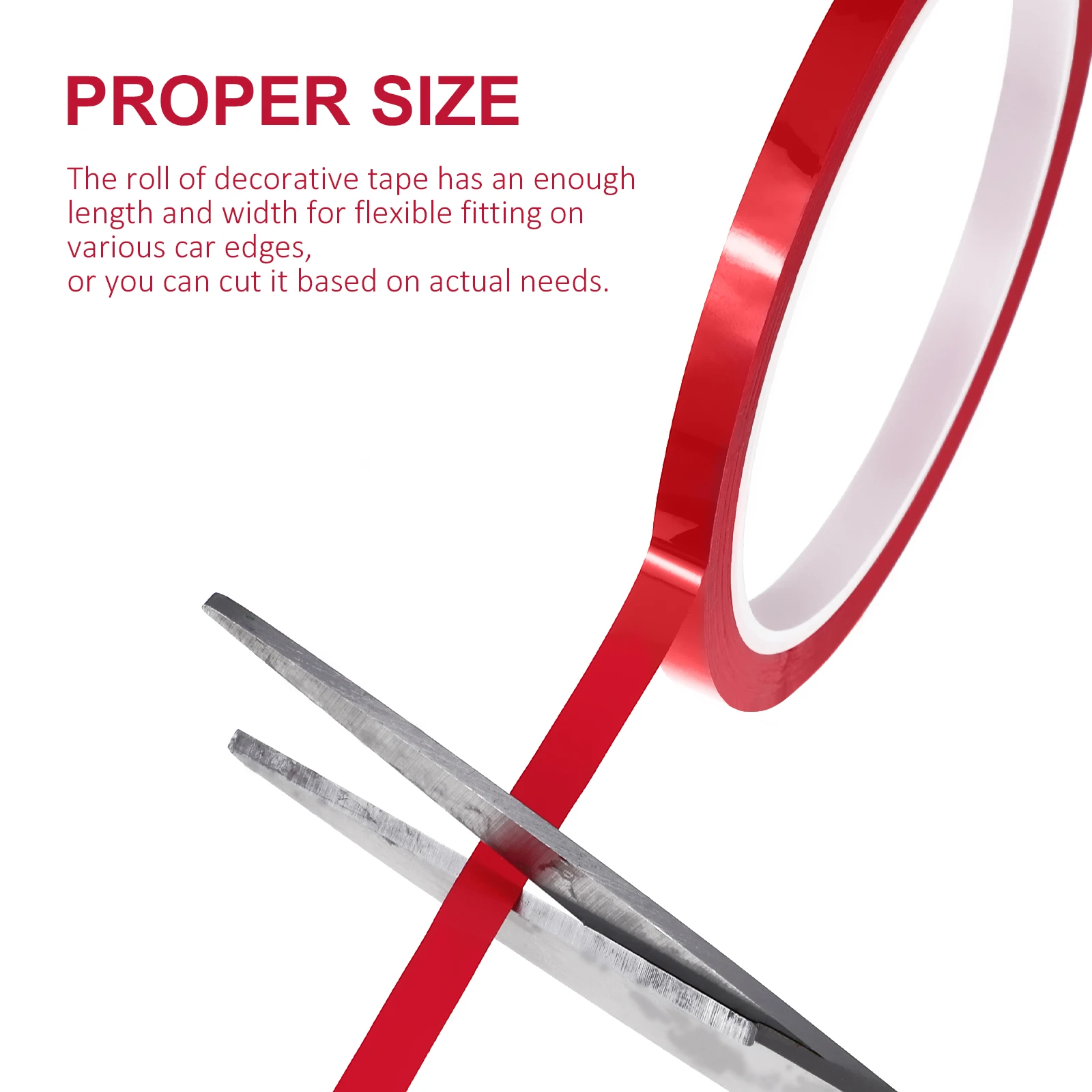 1 rollo de tira decorativa para coche, cinta aislante para ajuste automático, cinta eléctrica mulituse, adorno para vehículo eléctrico, cinta autoadhesiva