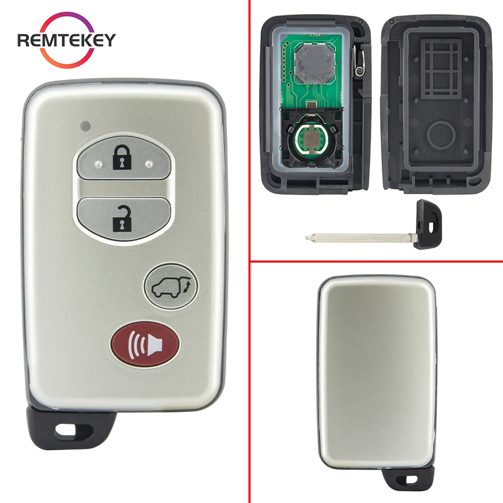 REMTEKEY Keyless Entry Remote Car Key Fob HYQ14ACX/HYQ14AEM/B77EA/HYQ14AAB for Toyota Land Cruiser Avalon Camry Highlander Kluge