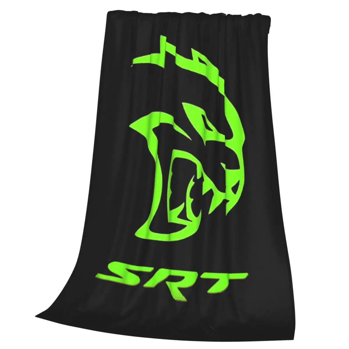 Dodge Hellcat Srt Logo Blankets Soft Warm Flannel Throw Blanket Cover for Bed Living room Picnic Travel Home Couch
