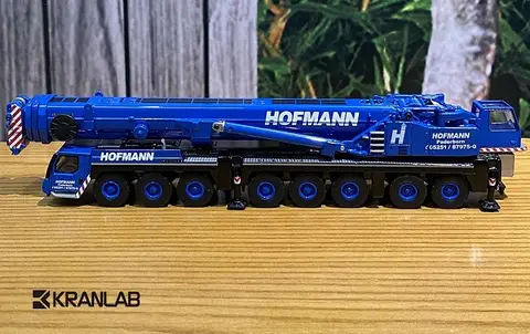 Modello pressofuso da collezione Replica Scala 1:87 Lie-Bherr LTM 1500-8.1 Gru a ruote Macchinari di ingegneria Modello in lega Regalo,Hofmann