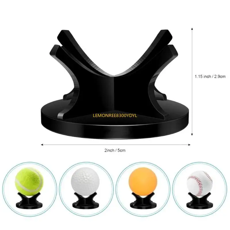 

270C Baseball Stand Softball Holder Base Golf Tennis Balls Stand Acrylic Display Rack