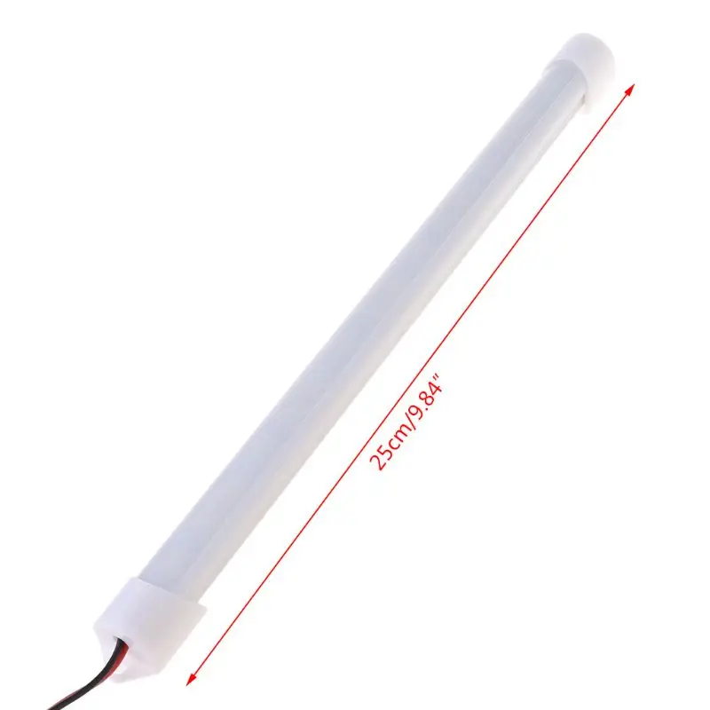 YYSD 12V Auto LED Innenlichtleiste Rohrstreifenlampe Boot Wohnwagen Wohnmobil