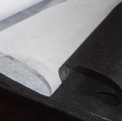 15Meters Width 100cm Black White Non-woven Interlinings Iron On Single-sided Adhesive Tape Fabric Sewing Material Accessories