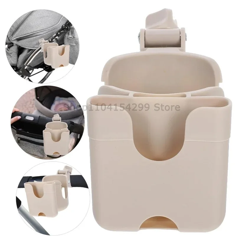 Pram Cup Holders Children's Stroller Bottle Holders Pram Bottle Holders Anti-Slip Design Pram Accessories Mobile Phone Holders