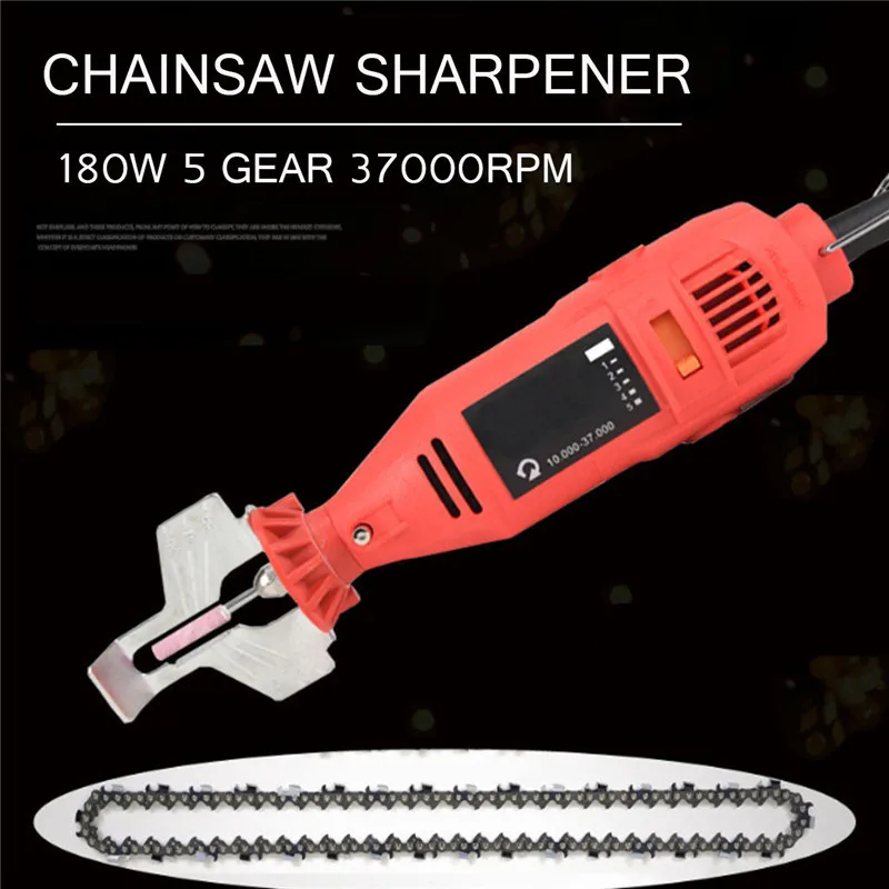 Handheld Electric Chainsaw Sharpening Kit Electric Grinder Sharpening Chainsaw Chain Mill Grinder Fast Grinding Tool Machine