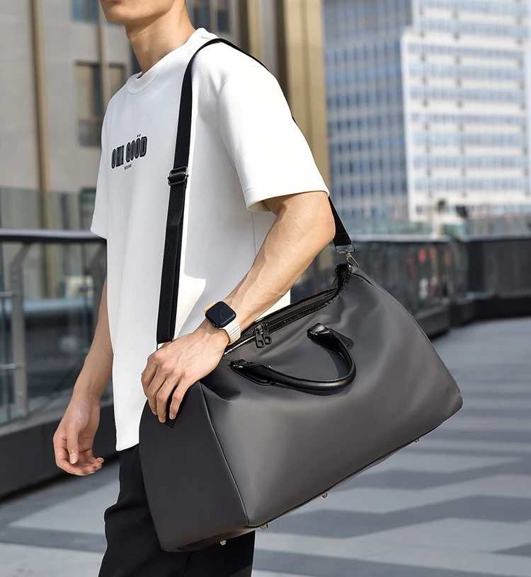 New Fashionable Large-capacity Handbag, Casual Travel Single-shoulder Bag, Multi-functional Waterproof Sports and Fitness Bag