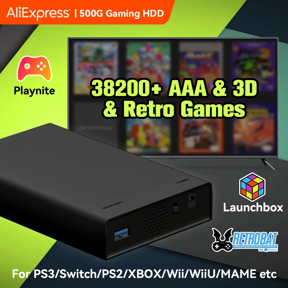 Jmachen 500GB Porta…