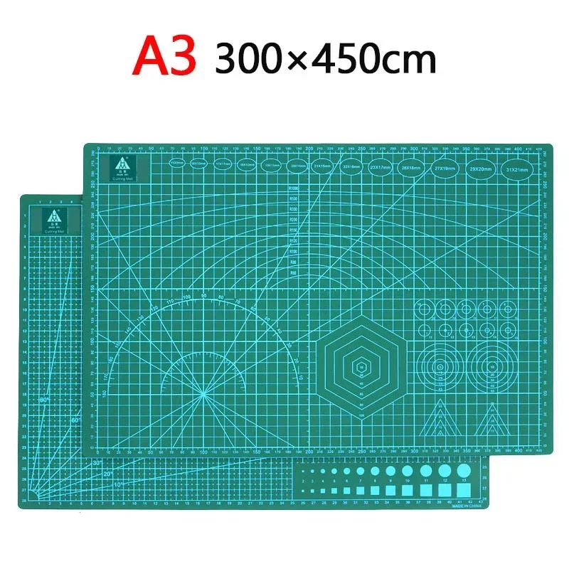 A3 A4 PVC Cutting Mat Double Side Patchwork Cut Pad for Workbench Patchwork Sewing Manual DIY Knife Engraving Cutting Board