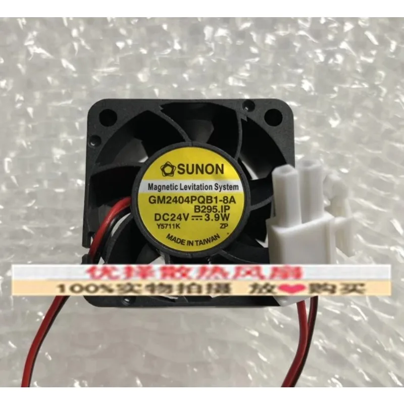 New Cooling Fan for SUNON GM2404PQB1-8A 24V PMD2404PQB1-A 26V 4028 Inverter Fan 40*40*28MM