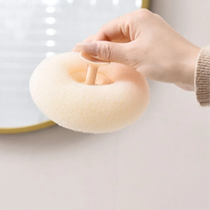 2-In-1 Sunflower Bath Ball,Super Soft Sunflower Suction Cup Bath Ball,Exfoliating Shower Sponge Cleaning Ball Easy To Use