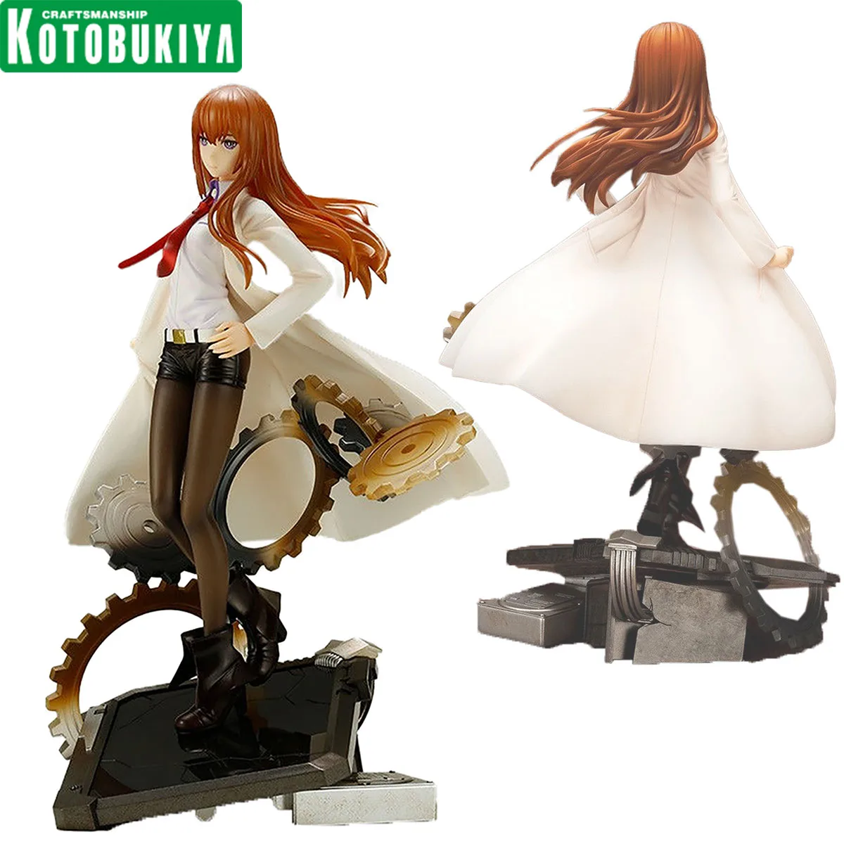 100% Original Kotobukiya Steins;Gate 0 Makise Kurisu Antinomic Dual Anime Figure Action Figure Collection Series Model Toys