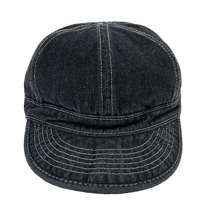 Weiche Baseballkappe für Herren mit kurzer Krempe, Hip-Hop-Mode, Mütze im Trucker-Stil aus Baumwolle, stilvoll, Jugend, Jungen – Detail 5