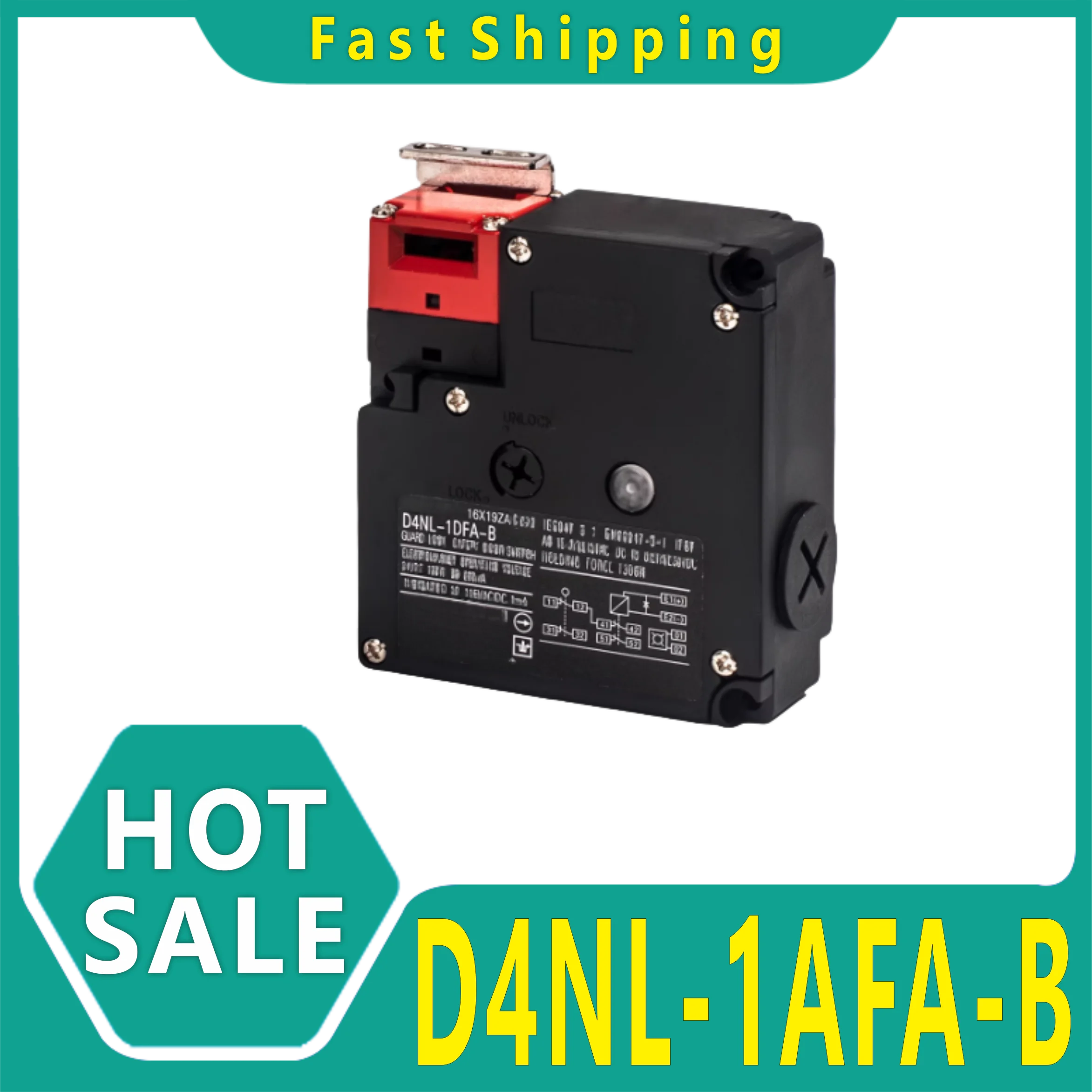 Electromagnetic lock safety door switch D4NL-1AFA-B D4NL-1AFG-B D4NL-1BFA-B D4NL-1BFG-B D4NL-1CFA-B