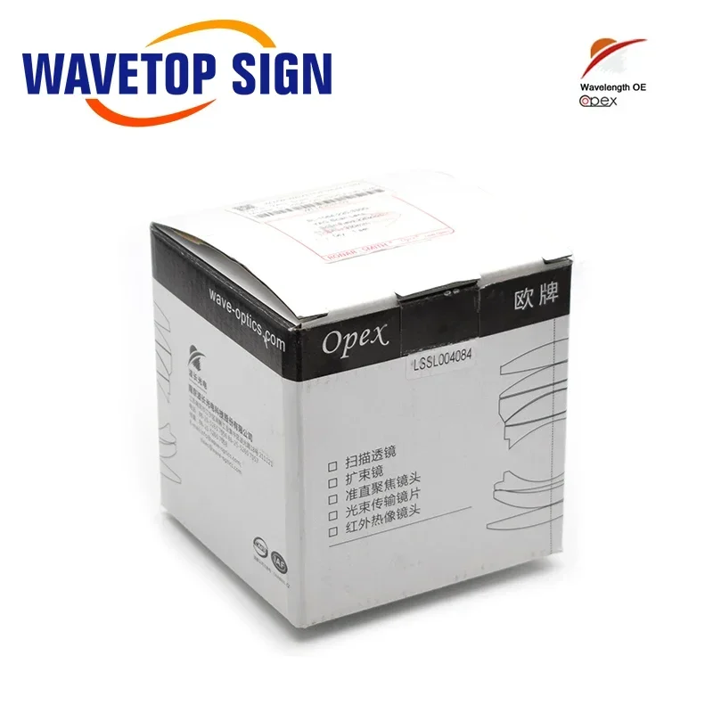 SignkoRay OPEX F-theta フィールドスキャンレンズ 70x70-300x300mm F100-420mm ファイバーレーザーマーキングマシン部品用