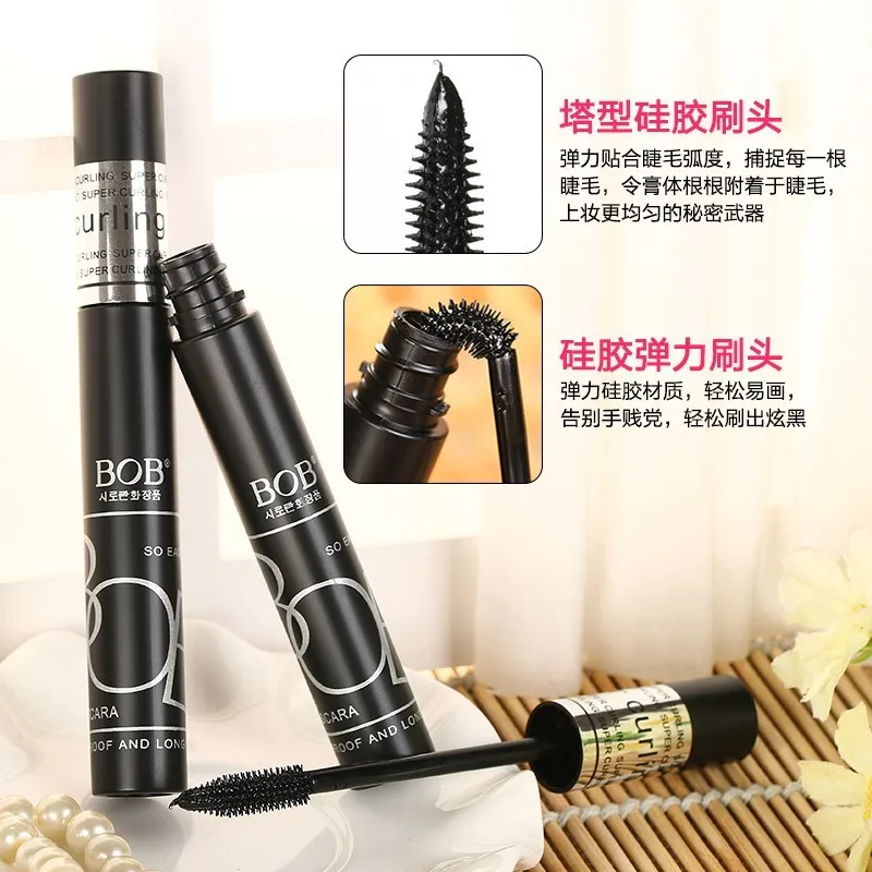 メイクアップ BOB マスカラ ファインコームタイプ 防水・防汗、にじまない、細くカールした髪に、長時間キープ