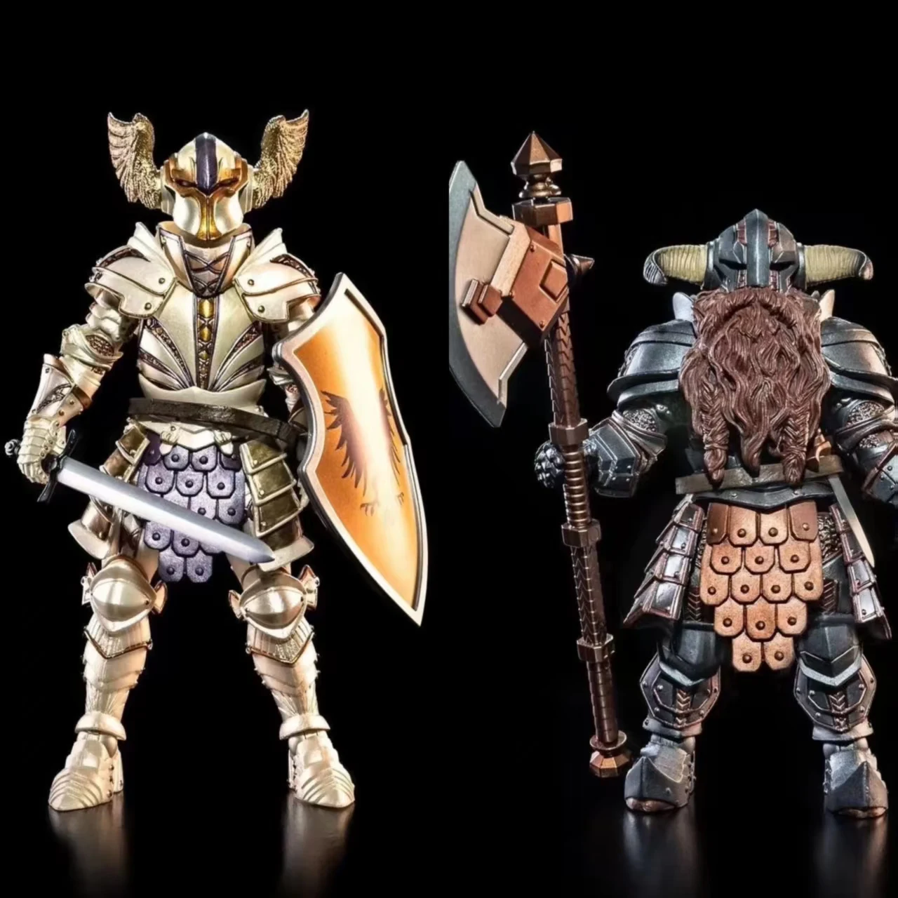 

In Stock Four Horsemen Mythical Legion Stars 6 Large Axe Red Skull Shadow Orc Action Figure Collectible Model Toys Gifts