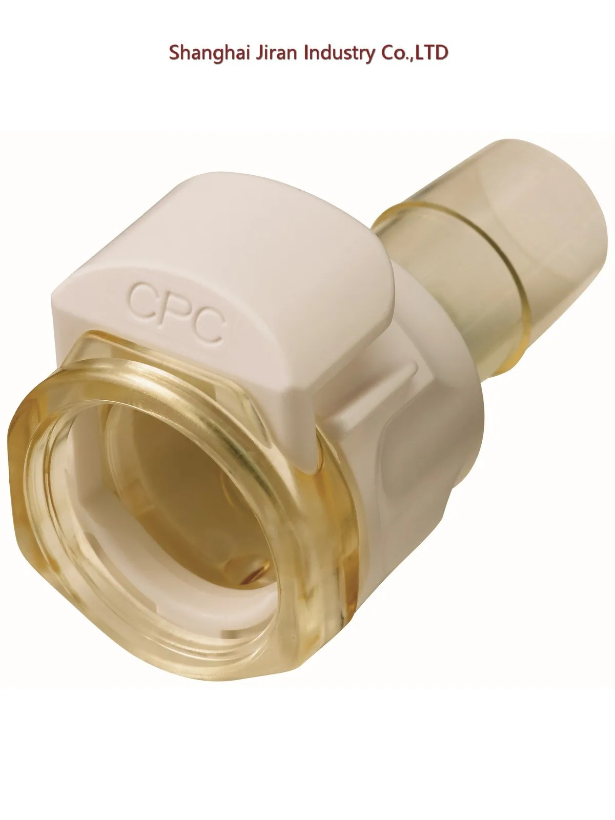 CPC MPXK17839  1/2 Hose Barb Non-Valved Coupling Body With Lock (25 Pcs/bag)