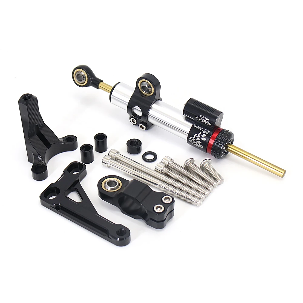 Kit pendukung braket dudukan, untuk Honda CB1000R CB 1000 R 2018 - 2022 2023 aksesori motor CNC penstabil peredam kemudi