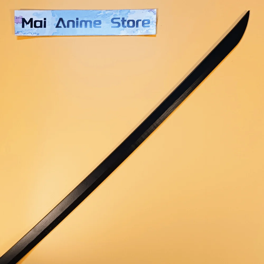 55 بوصة بليتش كاتانا الحجم الحقيقي كاتانا الساموراي صابر كوروساكي برمجة السيف أنيمي تأثيري الدعامة سكين النينجا الخشبي لعبة غير حادة هدية #6