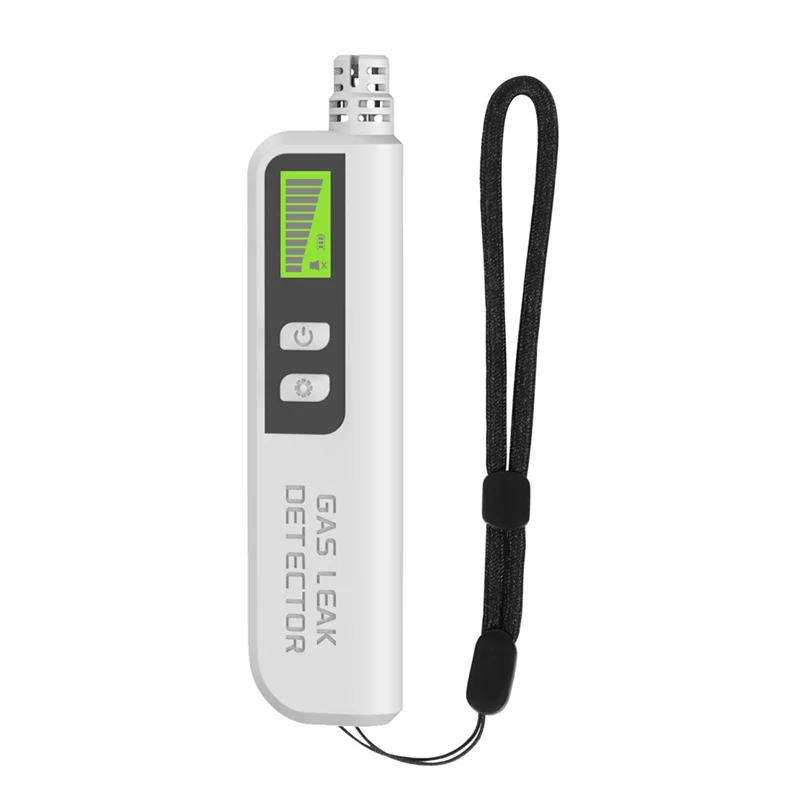 A99E-Mini Detector de fugas de Gas portátil, Detector de Gas Natural, Detector de Gas Combustible con alarma Audible, prueba de rizador de Gas
