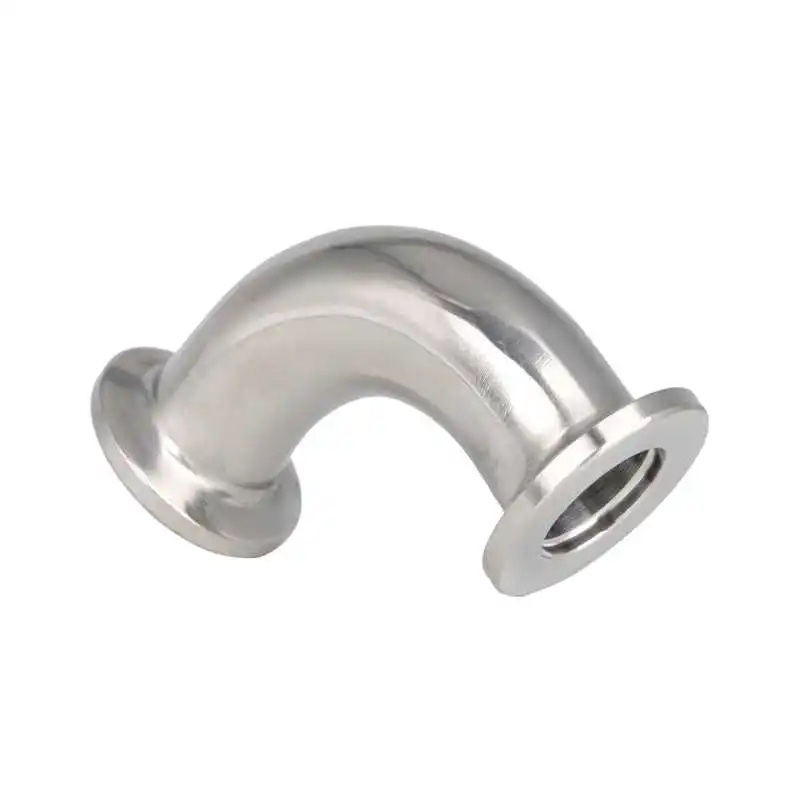 

Stainless Steel 304 KF16 KF25 KF40 KF50 Vacuum Elbow Bend Pipe Flange Adapter Vacuum Fitting Tube