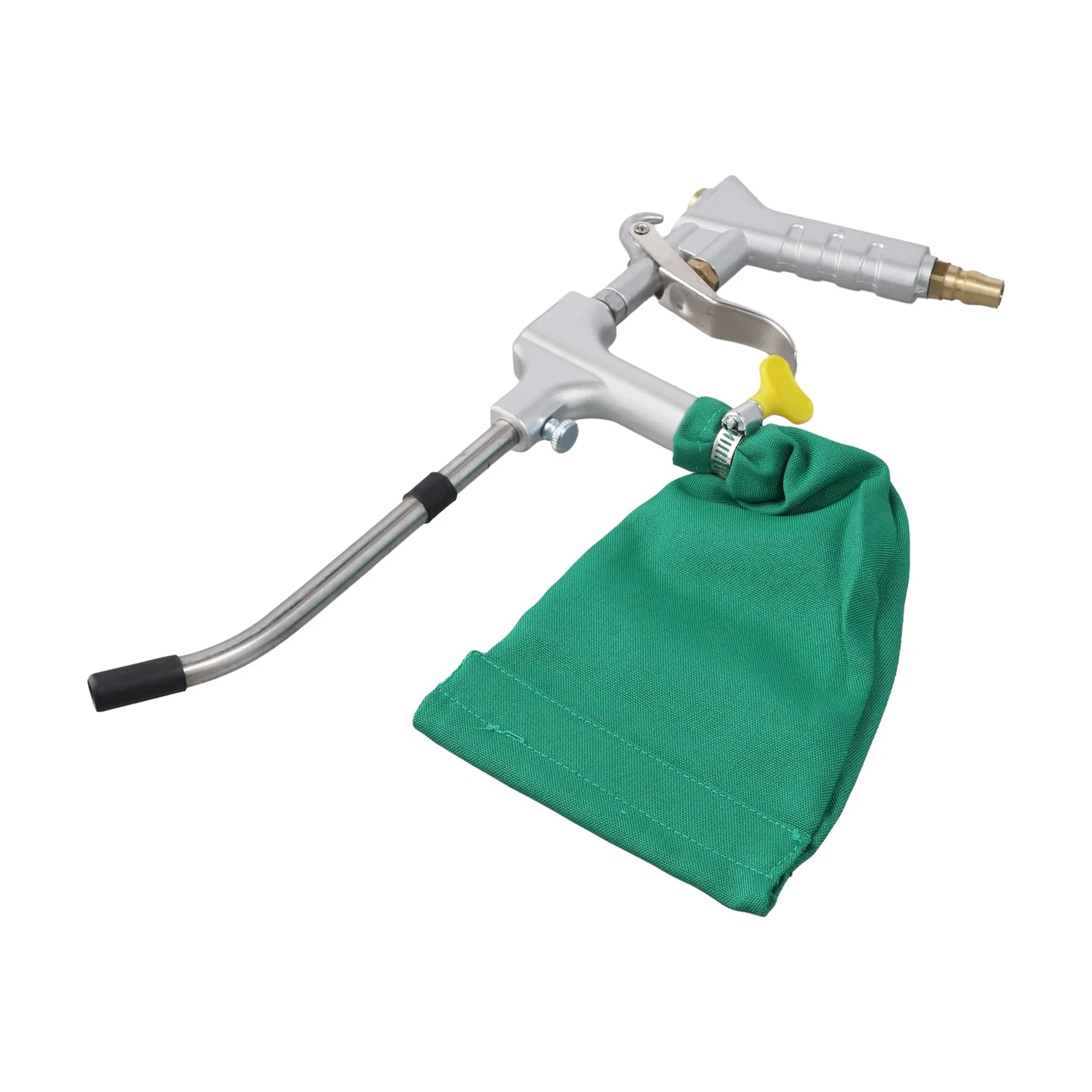 

Air Pump Cleaner Silver Green Dual-Purpose Vacuum Cleaner Stainless Steel Pipe Two-Step Rotation Adjustment Dust Removal Tasks