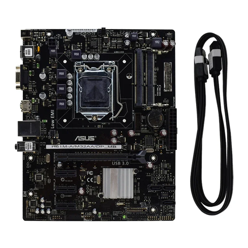 H61 Motherboard ASUS H61M-A/M32AA/DP_MB for Core i5 3570 3570K 3550 3470 LGA 1155 Motherboard for Core i7 3770 3770K 3770S 3770T