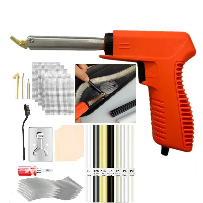High and Low Temperature Handheld Fast Heating Plastic Welding Machine 100W Car Bumper Repair Tool