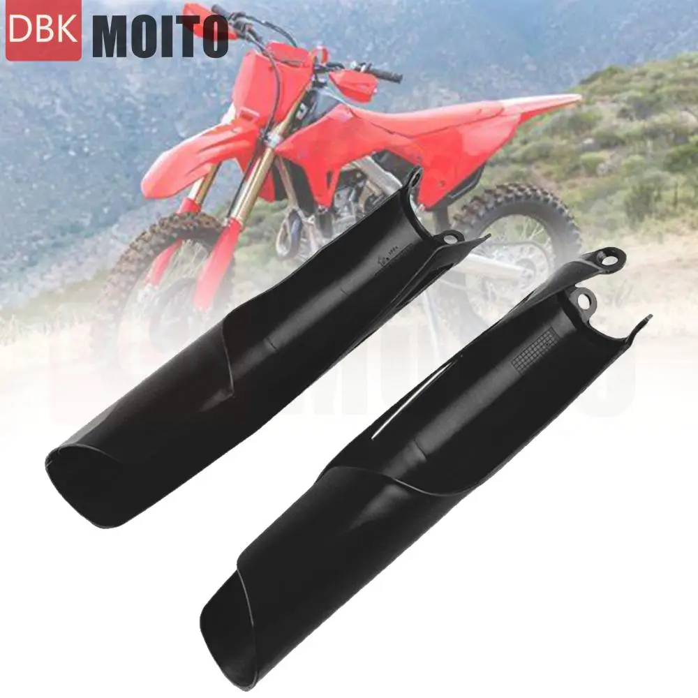 

Fork Slider Protectors Fork Guards Red Black Front Fork Cover Guard Accessories For Honda CRF450R CRF250R 2019 2020 2021 2022