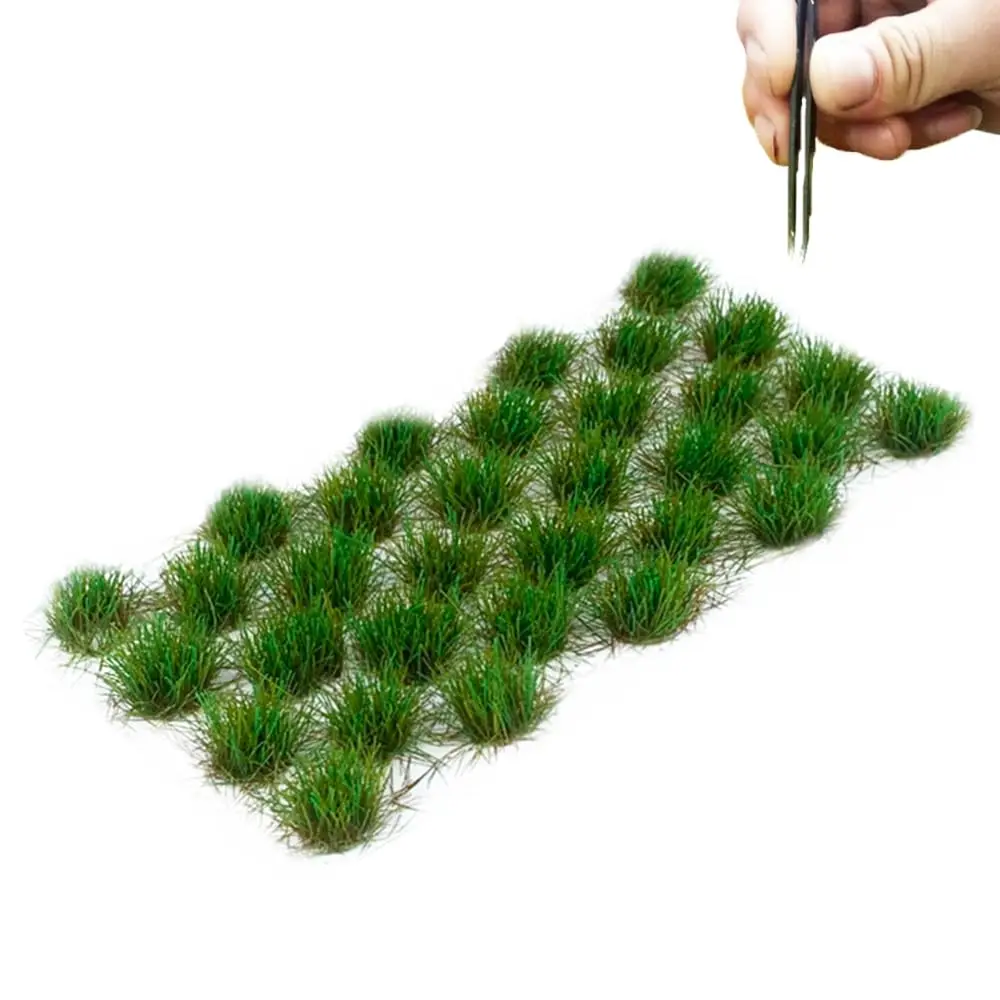 Miniaturas de Hierba Estática, Arbustos y Maleza Multicolor para Maquetas de Trenes, Terrenos, Kits de Modelismo, Dioramas de Jardín y Suministros de Decoración DIY