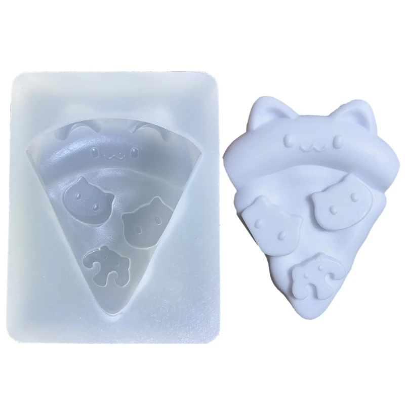 Easy to Use Silicone Mold Dessert Casting Mold Versatile Pizzas Mould R3MC