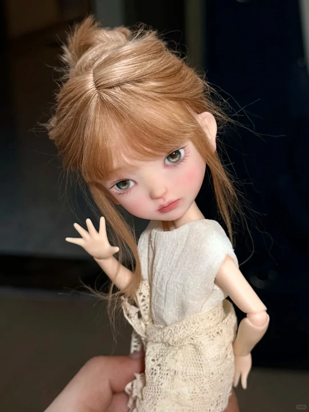 

Новая кукла BJD SD 26 см, тонкая фигурка девочки 1/6, художественная модель из смолы, высококачественная игрушка, подарок на день рождения, для самостоятельного макияжа.