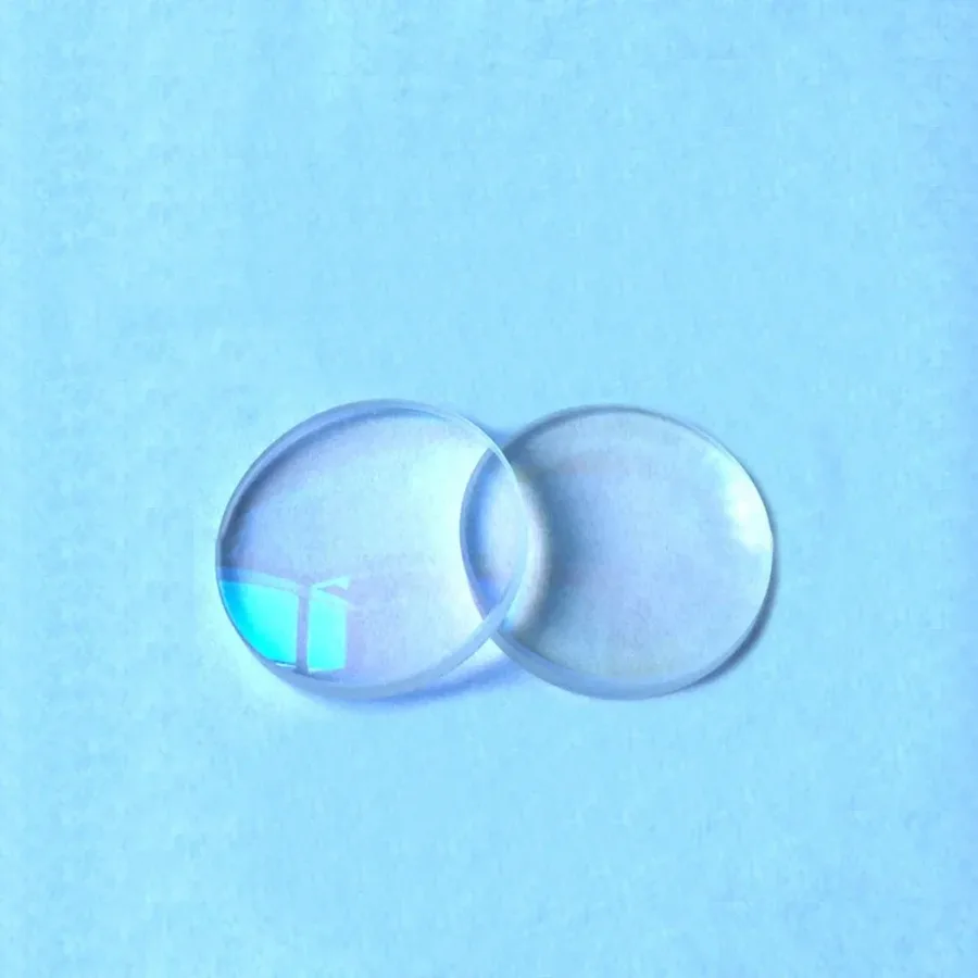 Spherical Collimating Focusing Lens D38.1 F100 125 150 200mm Quartz Fused Silica for High Energy Fiber Laser 1064nm