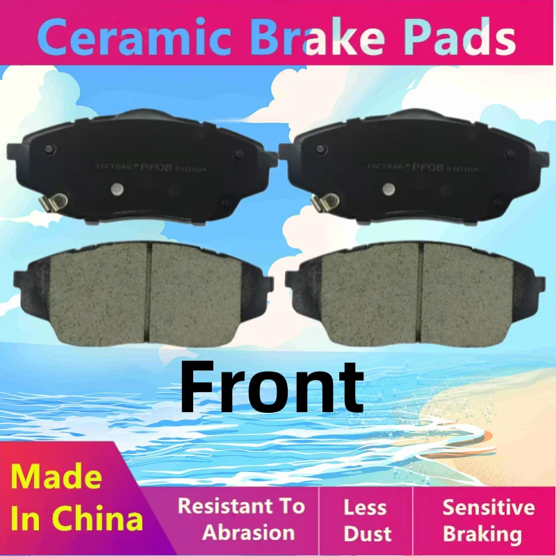 For Byd Song Plus Dm-I 1.5T-Hybrid Front Brake Pads/Rear Brake Pads/2020 2021 2022 2023 2024 2025 2026/Auto Parts