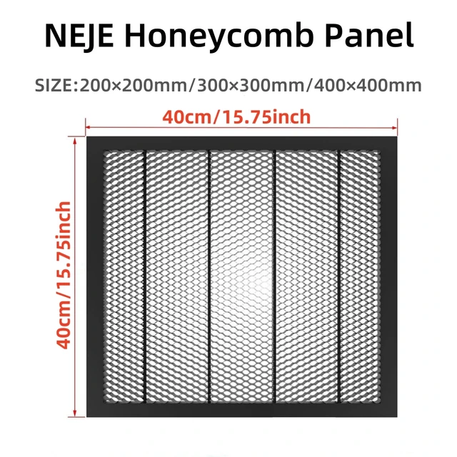 NEJE Laser Engraver Pad Backing Plate Honeycomb Panel Platforma robocza dla wszystkich marek akcesoriów do maszyn do cięcia laserowego
