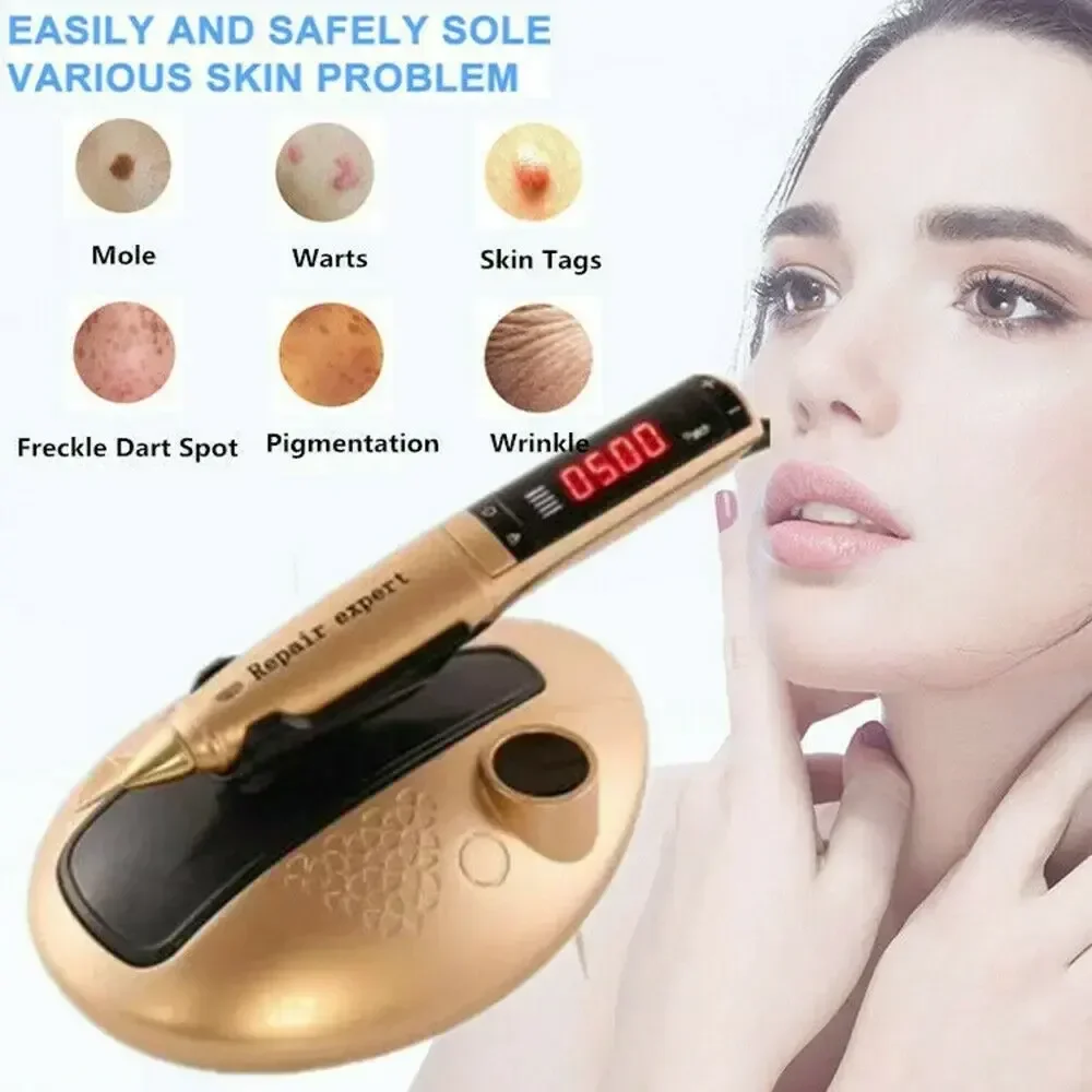 Golden Fibroblast Plasma Pen Beau-ty Machine for Body Lifting Acne & Freckle Removal Targeting Face & Eyelids