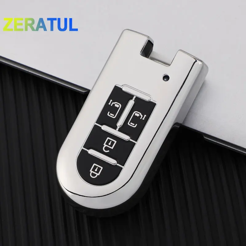 Auto Shell Fob TPU Remote Key Case Cover Protector For TOYOTA ROOMY TANK for DAIHATSU LA600S LA610S LA150S MOVE 2015 - 2019