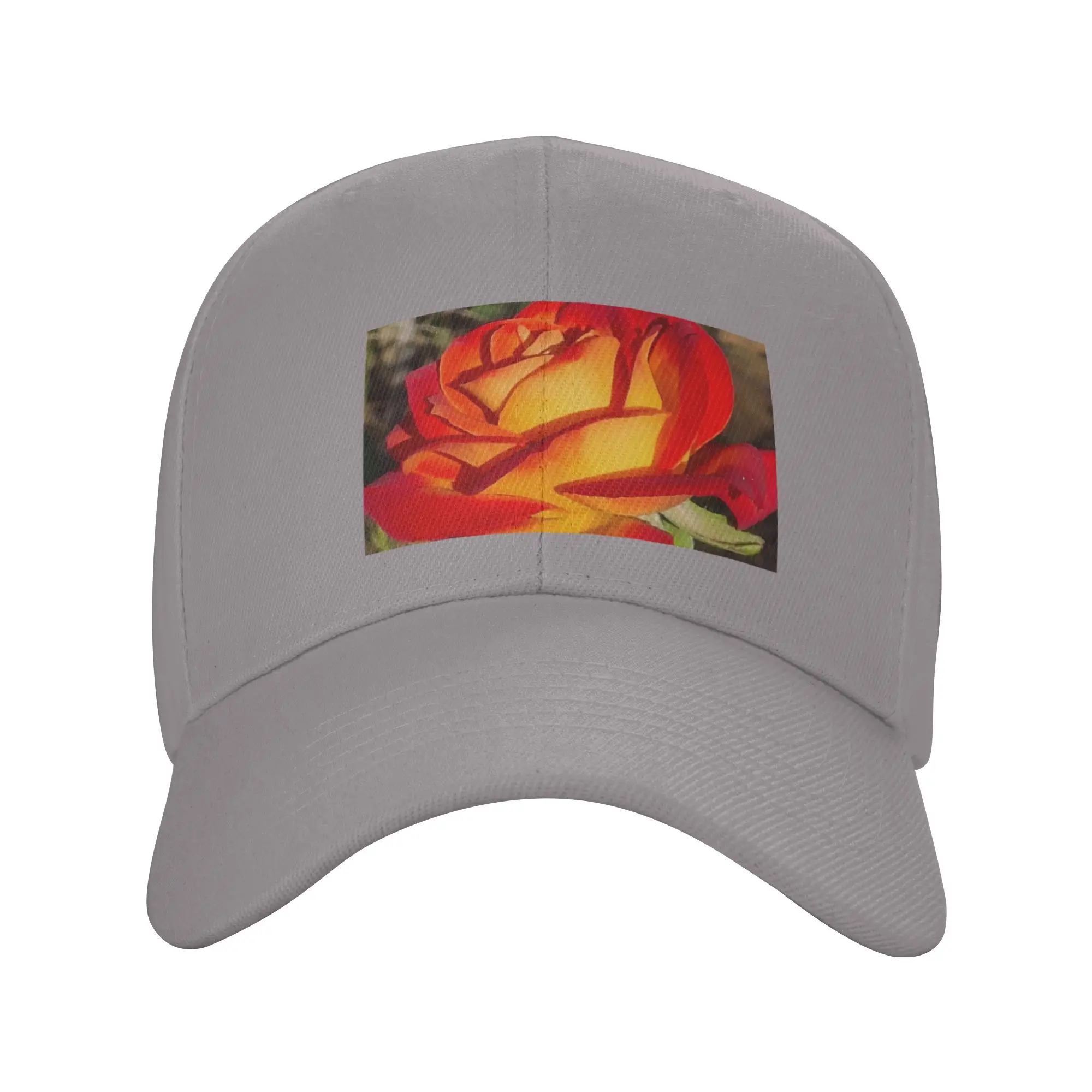 Hot Sale Stunning Rose Baseball Cap  Minimalist Trucker Cap  Basketball Game Trucker Cap