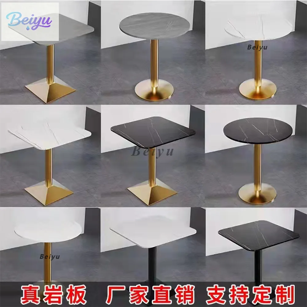 

Легкий роскошный обеденный стол из каменной плиты, магазин чая с молоком, магазин жареных курицы, прозрачный бар, барный стол и стул, комбинация кафе, реклама