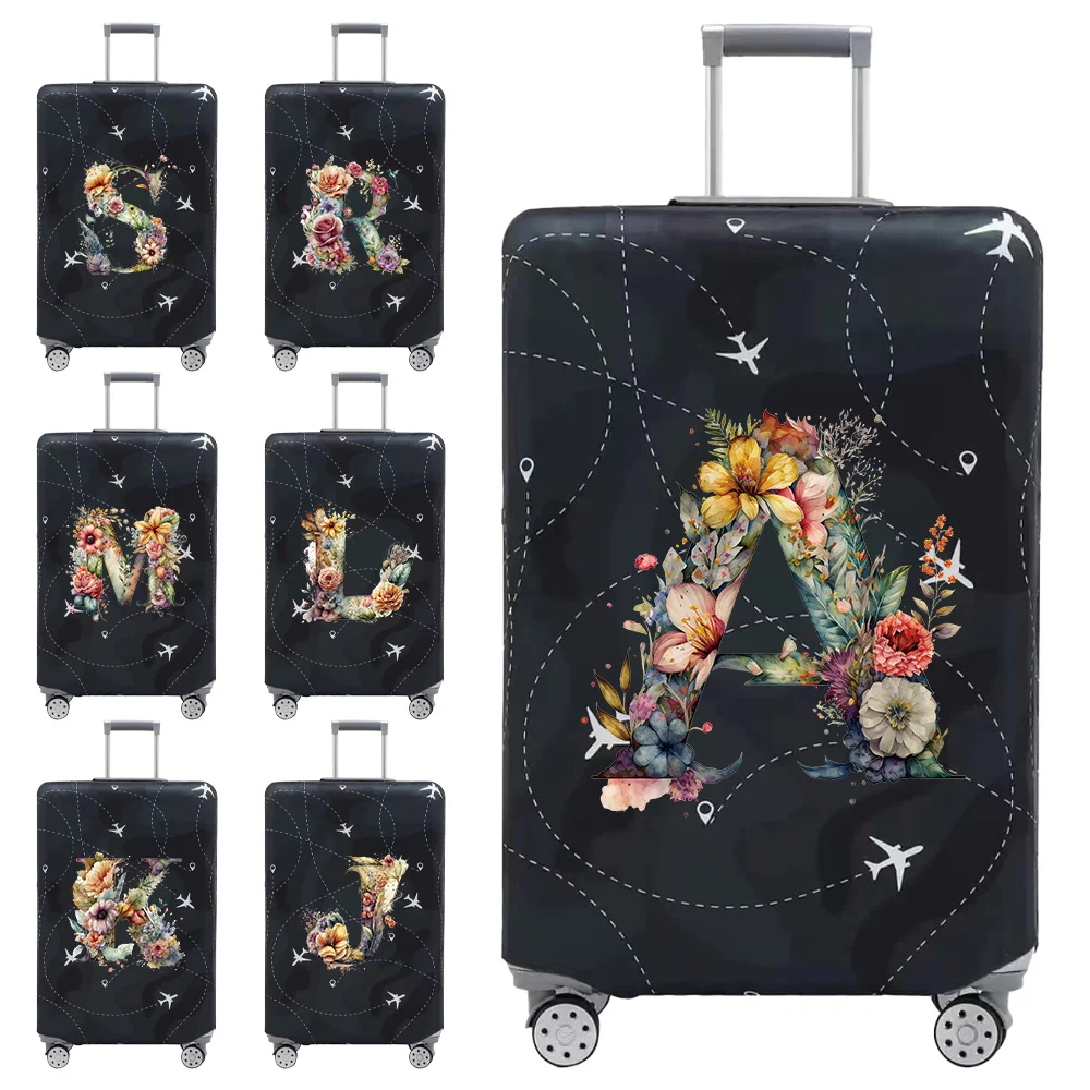Luggage Cover Travel Bag Protective Cover Stretch Dustproof Luggage 18-32 Inch Travel Accessories Fashion Letter Series