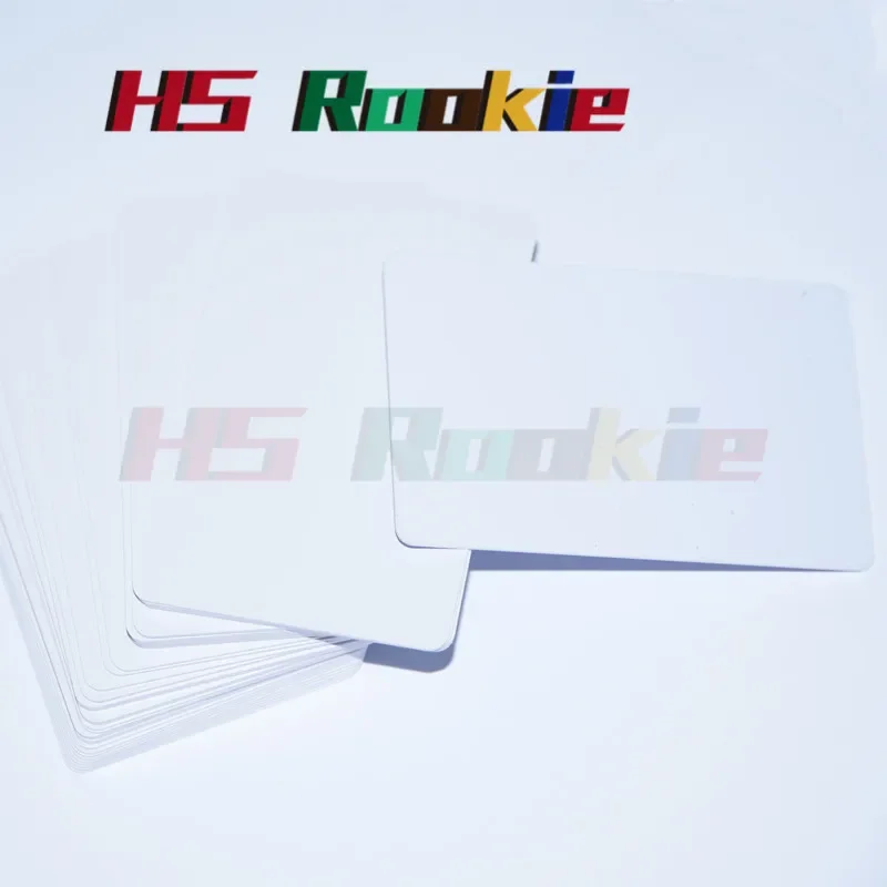 

100pcs glossy White Blank inkjet printable PVC Card Waterproof plastic ID Card business card no chip as for Epson as for Canon p