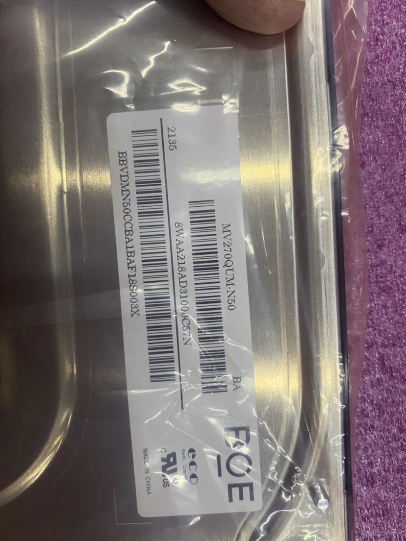Imagem -02 - Tela Lcd 4k Original para lg 27up850 Mv270qum-n50 Mv270qum-n51 Mv270qum-n52 Mv270qum-nm0 Mv270qum N50 N51