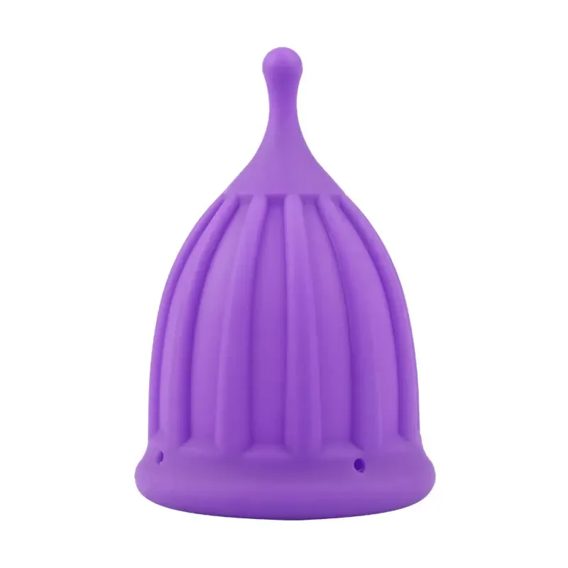 Silicone Booster Menstrual Cup for Women Built-in Monthly Period Cup Catheter During Menstruation Aplicador De Copa Menstrual