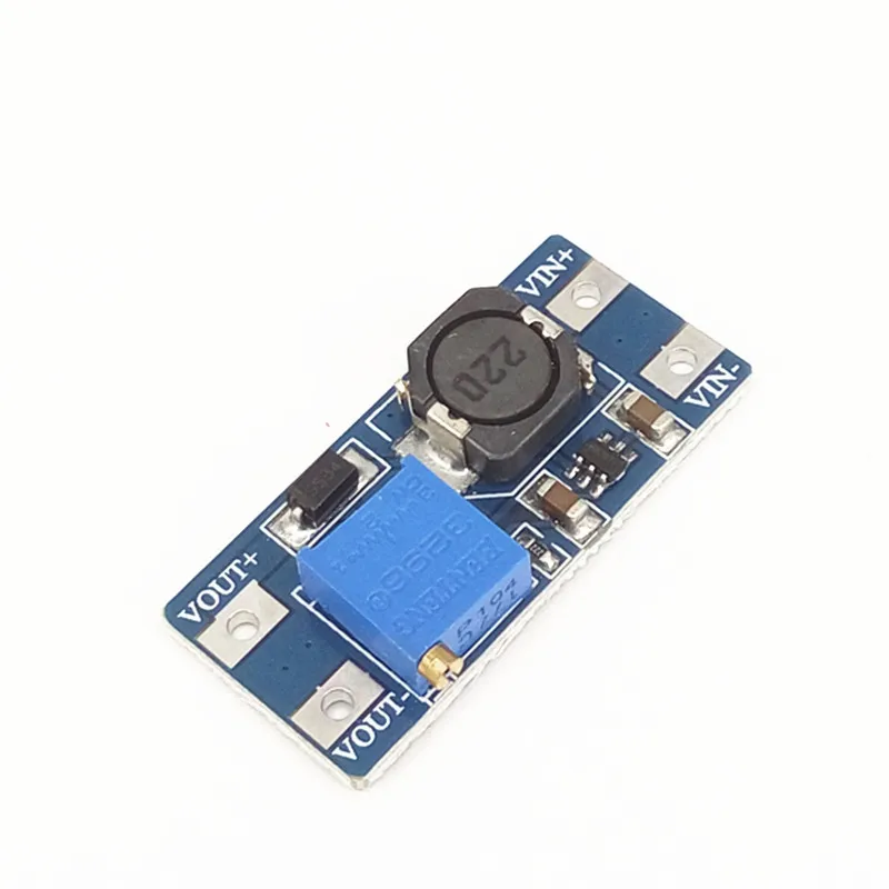 MT3608 DC-DC Boost Module 2A Boost Board Input Voltage 2-24V Up 5/9/12/-28V Adjustable