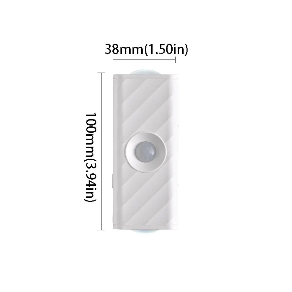 7-Color Gradient Motion Sensor Wall Lights Magnetic Mounting Battery-Powered Dual-Head Magnetic Lights Motion Sensor