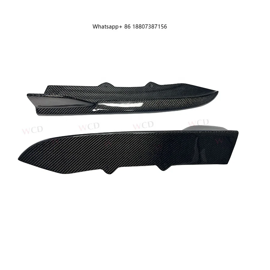 

ForBMW 3 Series F30 F35 2013+ Bodykit Carbon Fiber Rear Bumper Lip Splitter New Side Rear Spoiler Splitter