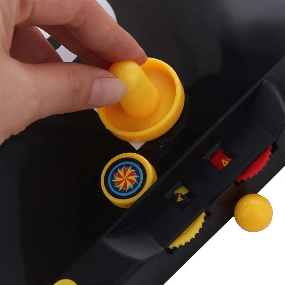 Gioco da tavolo di calcio in plastica Giocattoli Giochi da tavolo educativi Calcio da tavolo Gioco da tavolo di ghiaccio 2 in 1 Battaglia da tavolo Giocattolo da hockey aereo per bambini