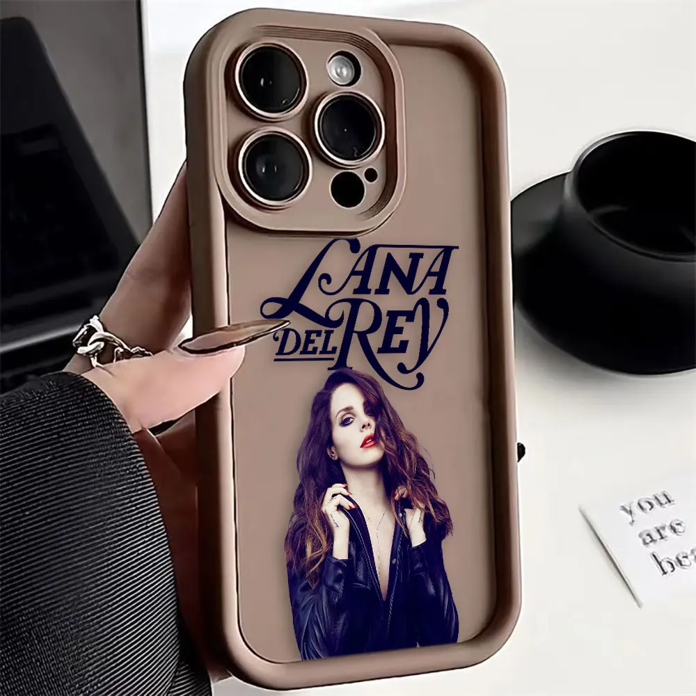 Capa de Telefone Singer L-Lana Del Rey para HUAWEI MATE 20 30 40 50 P30 P40 P50 NOVA 5I 7 7I 9 10 11 11I Y70 Y90 DIY Case Shell Cover