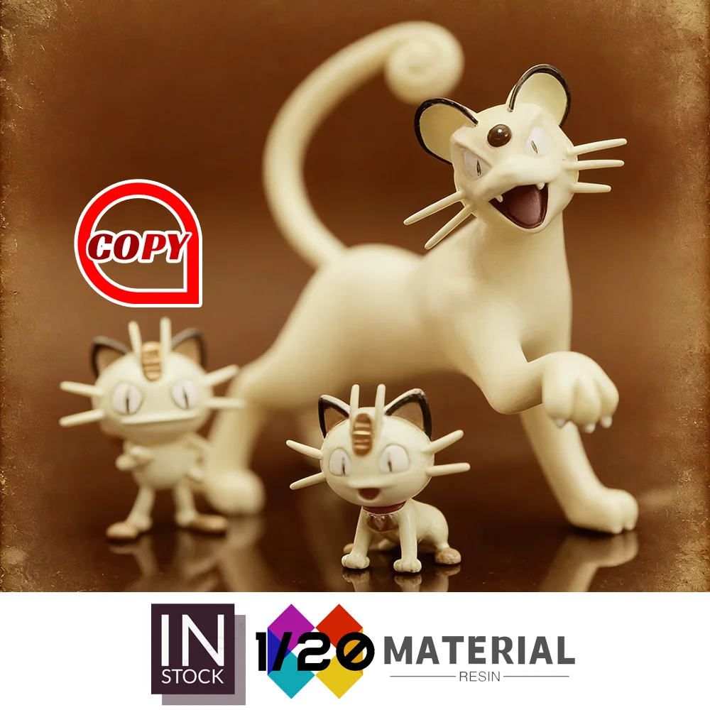 

[In Stock]1/20 Resin Scale World [COPY RX] – Meowth & Persian