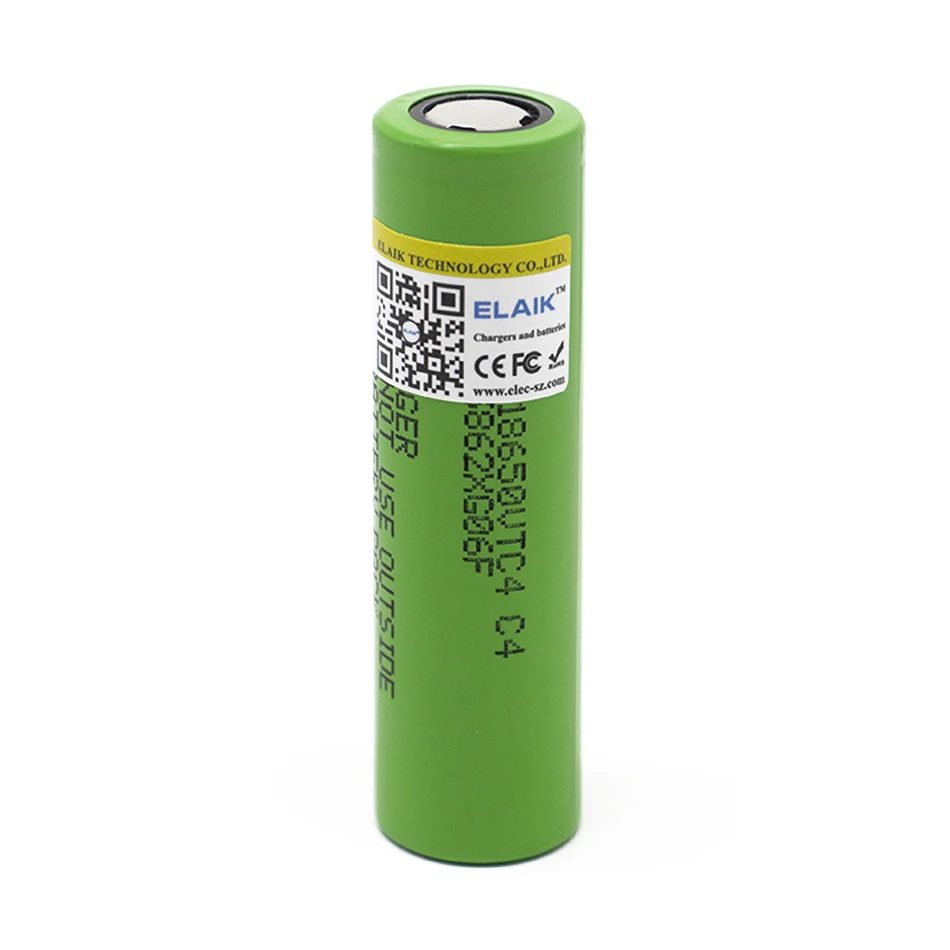 10pcs ELAIK 3.6V 18650 2100mAh Battery energy storage Sphere of application:Model airplane Sweeper Electris tool VTC4
